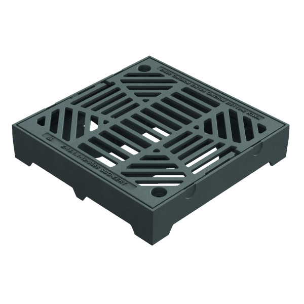 Mříž uliční vpusti D400 50x50cm ECOTOP plochá G/G