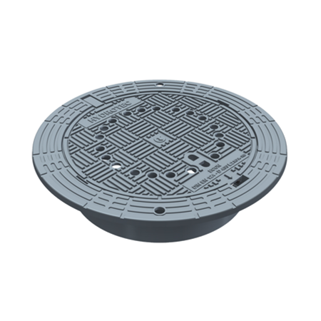 Samonivelační poklop D400 ECON SN 600/190 s ventilací