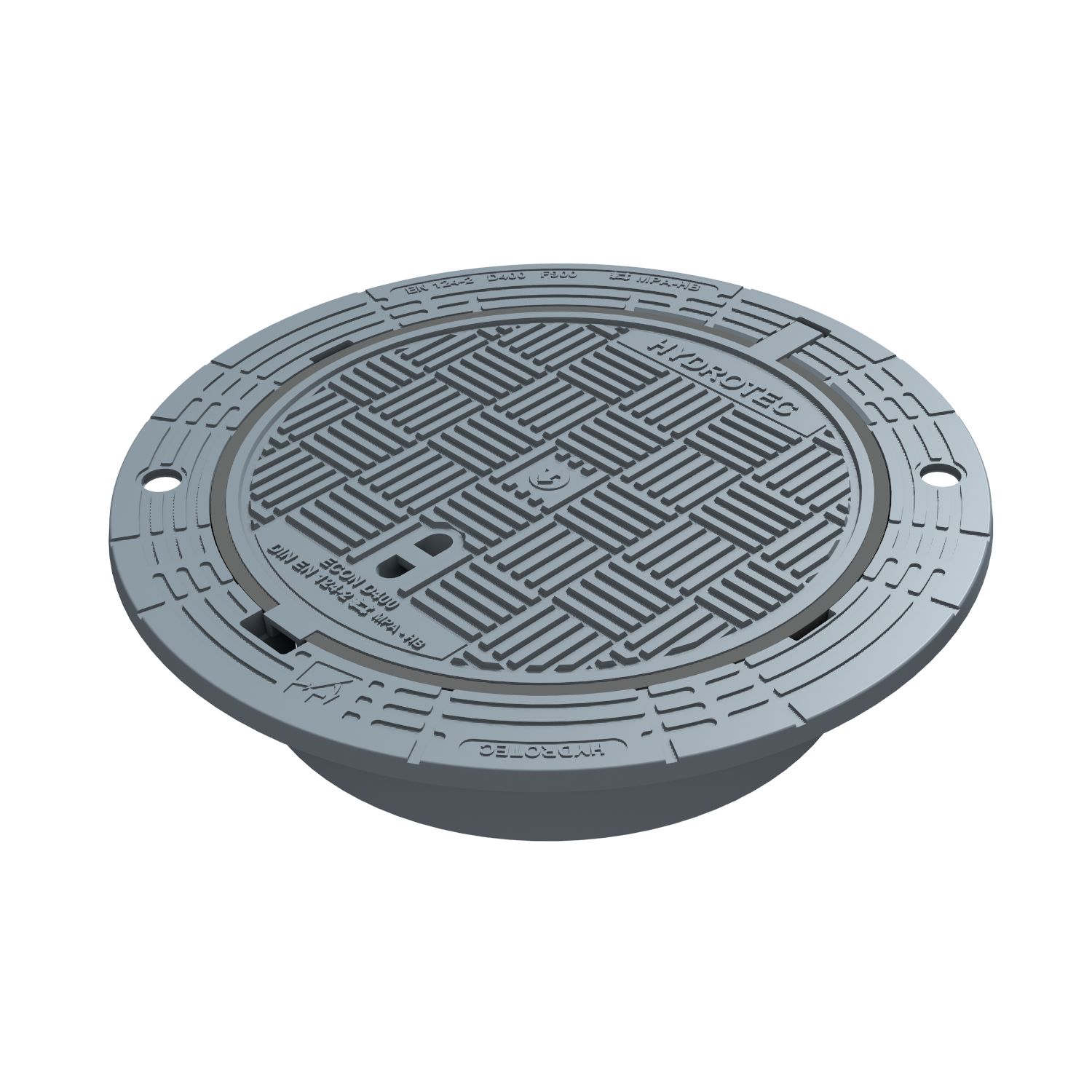 Samonivelační poklop D400 ECONpur SN 600/190 bez ventilace