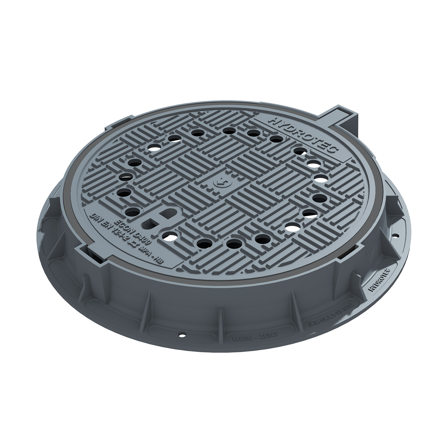 Kanalizační poklop ECONpur 600 s ventilací