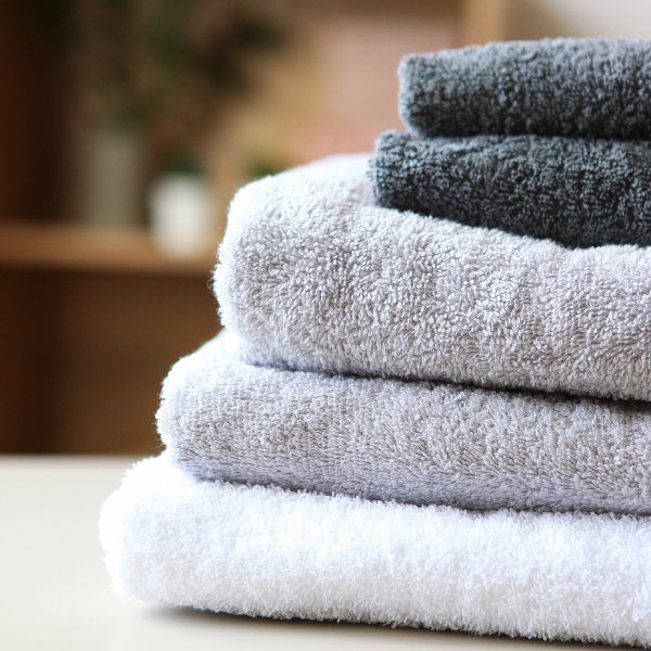 Terry towels and bath towels