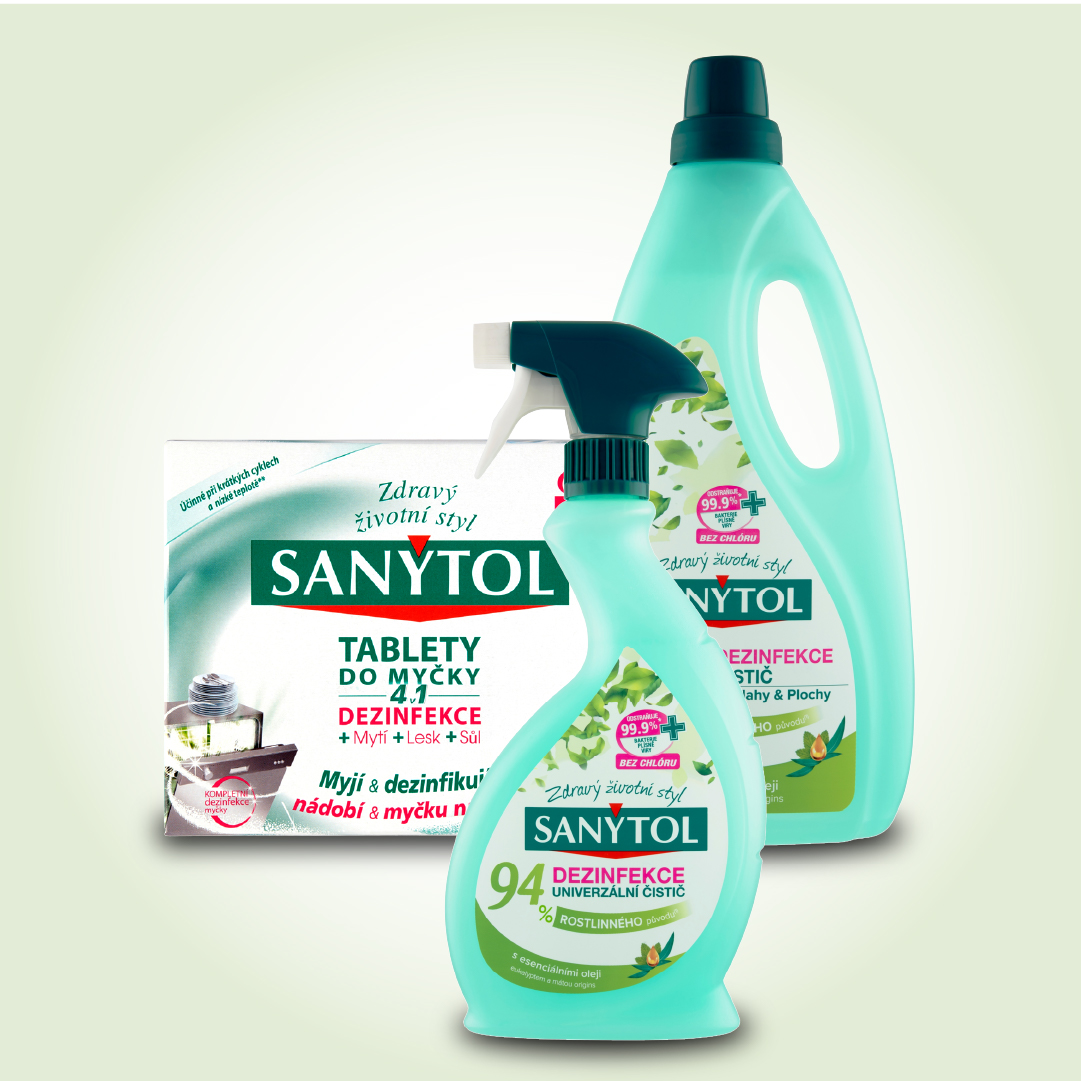 Čisticí prostředky SANYTOL